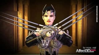 The Warrior Queen – 3D Fantasy Futa Animation