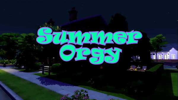 SIMS 4: Summer Orgy
