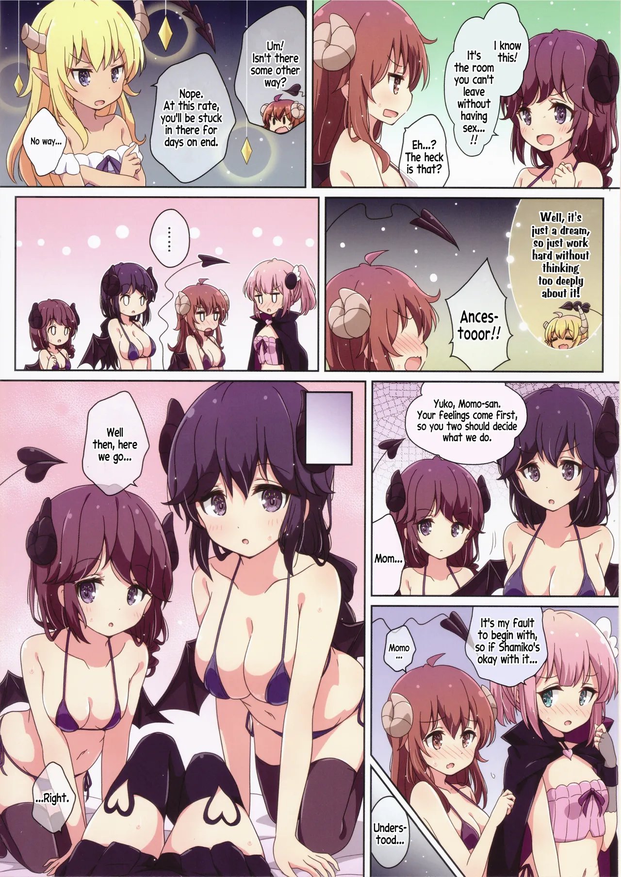 Mahou Shoujo no Yume Jijou comic porn6